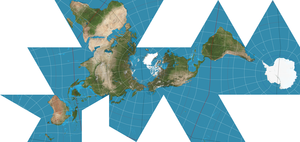 300px-Dymaxion_projection